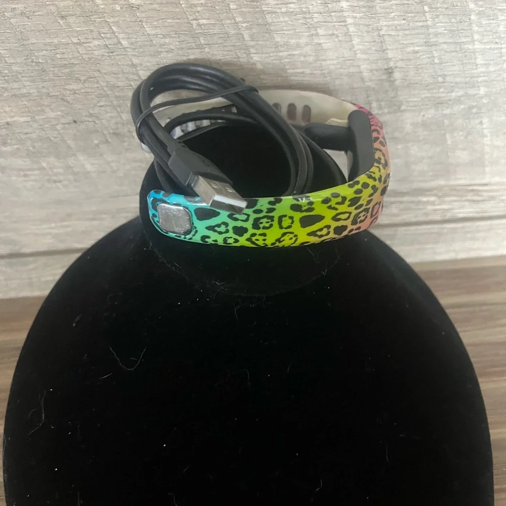 Leopard Print Fitness Tracker